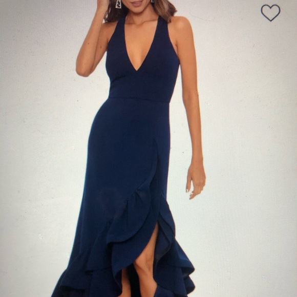 Betsy & Adam’s - Navy - Formal Dress. - Picture 3 of 5